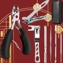 1Set Nail Clipper Set ,Stainless Steel Manicure Set, Nail Care Tools. ﻿