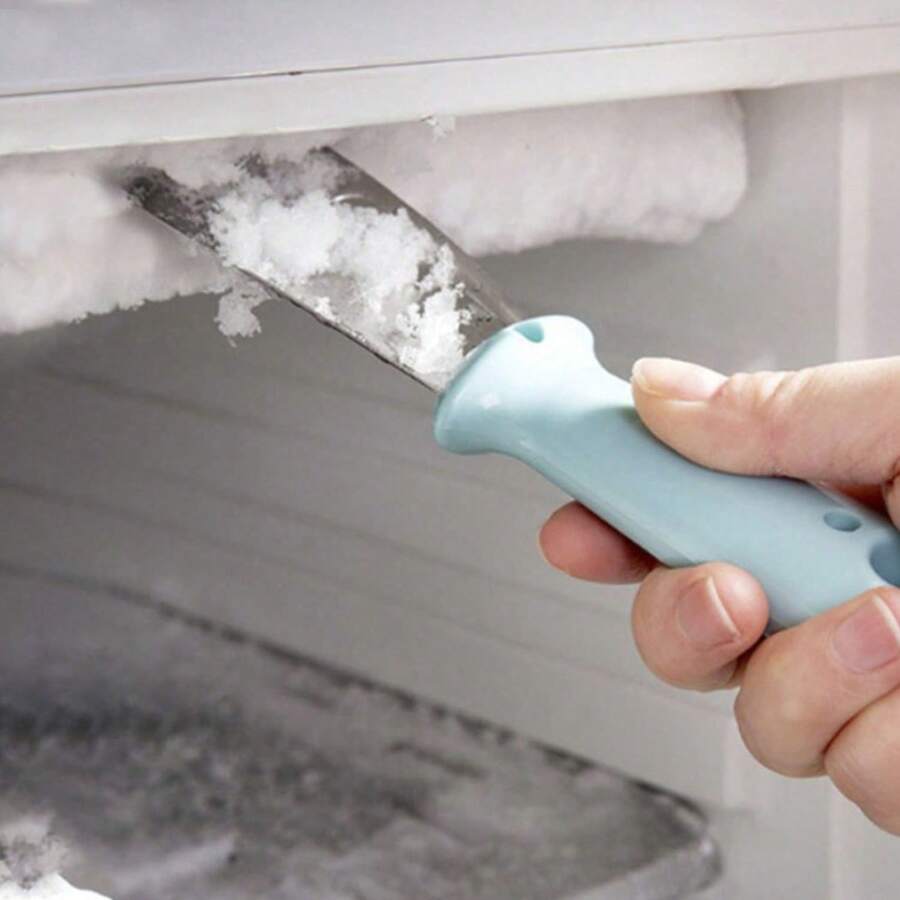 Fridge Freezer De-Icer Ice Scraper,Icebox Ice Scraper, Freezer Stainless Steel Deice Shovel Refrigerator Deicer Cleaning Gadget Ice Shovel Defrosting Shovel,Defrosting Scraper Gadgets