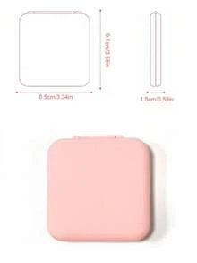 1pc Game Card Storage Box, Silicone Liner Protective Case For 12 Game Cards + 12 TF Cards, Compatible With Switch