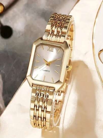 Women's Quartz Watches Square Fashion Simple Watches