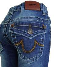 CHUEKITOS. Young Boys Jeans - Medium Wash - View 4