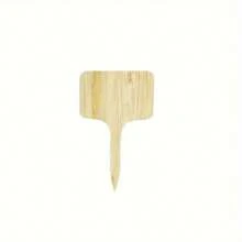 25 pezzi/75 pezzi/125 pezzi Etichette per piante Xemussa, contrassegni per piante da giardino, targhette in legno a forma di T con pennarello incluso, etichette impermeabili per piante da giardino, vivaio e vasi, dimensioni 3,9"x2,4"