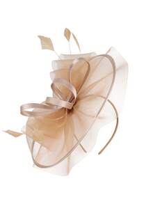1 chiếc mũ cài tóc Fascinators bằng lông vũ, lưới, satin, phụ kiện dự tiệc trà cổ điển thanh lịch Deaby dành cho nữ. - Nhiều màu - Xem 13