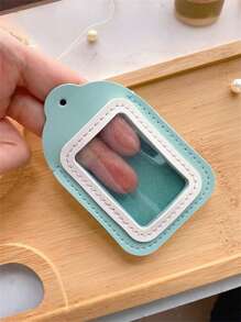 1 pieza Funda de protección para llave de coche con control remoto universal. Compacta, conveniente y fácil de llevar. Accesorio para llave de coche para mujer, mini billetera, monedero, billetera