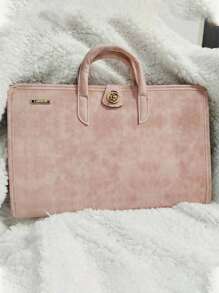 Custom Chic Pink PVC Faux Leather Laptop Bag,Personalized Name, Lightweight & Secure, Portable Multi-Functional Computer Case - Versatile For Office,School Supplies,Back To School,School Gift,For Office,For School,For Classroom,For Teacher Gifts,For University,For Colleague,For Dorm Rooms,For Teacher,For Boys And Girls,For Teenagers,Junior High School Students,Middle School Students,High School Senior High School Students,College Students,University Students,Freshman,Sophomore,Underclassmen,All-Purpose,Large Capacity,Versatile,Multifunction,Colorful,Cute,Adorable,Contracted,Funny,Kawaii,Y2K,Minimalist,Commuting,Business Casual,Basics,Custom,Personalized,Unique,Customized,Ideal Gifts For Him,Ideal Gifts For Her,Her,Family,Friends,Girlfriend,For Anniversaries,For Birthdays,For Holiday/ Vacation,For Outdoors/Outings/Travel/Hiking/Stadium/Sports/Climbing,For Business/Commute/Work/Office