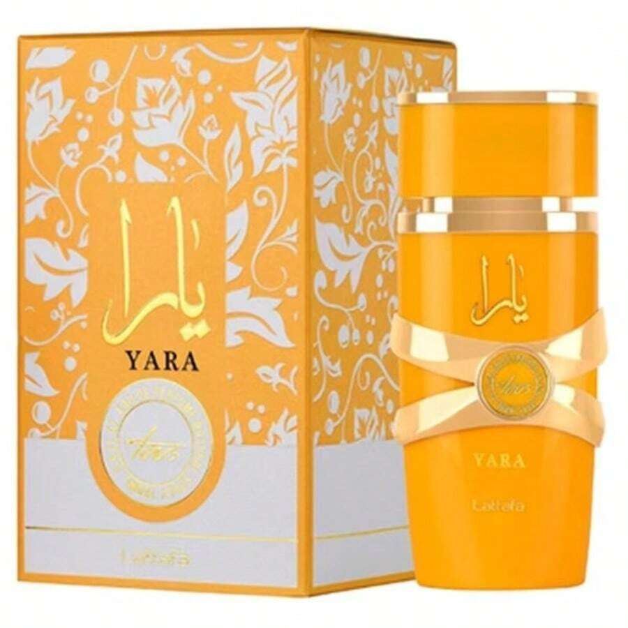 [Free Shipping]  100ml  Eau De Spray, Long-Lasting Floral Scent, Elegant Floral Fragrance, Alcohol Matrix, Formaldehyde Free, EDP, Liquid Perfume, Lasting Flower Fragrance, Suitable For Dating, Birthday, Valentine's Day, Party, Halloween, Christmas And New Year Gifts - 黃色 - 查看 1