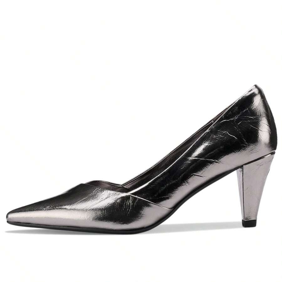 TDD Kitten Heels High Heels For Women Pointed Toe Pumps Closed Toe Dressy Comfortable Sexy Elegantes Wedding Slip On Formal Prom Sparkly 2 Inch Pump