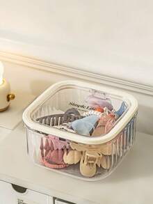 1pc Nursery Bedroom Storage Box, Multipurpose Baby Room Storage Container For Small Items - Multicolor - View 8