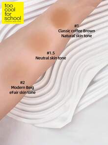 Too Cool for School ArtClass By Rodin Shading，哑光粉饼轮廓调色板，古铜色面粉，轻盈柔滑的天鹅绒质地，带镜子，瘦脸鼻，自然渐变，韩国美容 - #2 Modern Beige - 查看 4