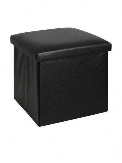 Cubo Otomano de Almacenamiento, Asiento para Sala de Estar, Dormitorio, Oficina, Casa, Reposapiés de Almacenamiento, Set De Almacenamiento Multifuncional con Otomana y Taburetes, Bancos de Almacenamiento, Taburete Plegable, Espacio para el Hogar, Sofá, Asiento, Banco, Armarios para Zapatos, Taburete.