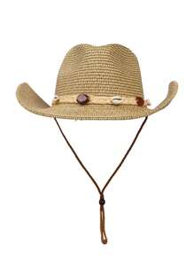 Um Pacote de Chapéu de Palha de Verão Leve Cáqui para Mulheres, Respirável e Confortável, Leve e Conveniente, Chapéu Solar Primaveril à Prova de Vento e com Proteção Solar, que Destaca o Rosto com Elegância e Delicadeza, Ideal para Passeios, Compras, Férias e Uso Diário!