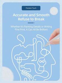 Lápiz táctil universal para tabletas Android, teléfonos móviles, compatible con iPhone, lápiz capacitivo compatible con XIAOMI, compatible con HUAWEI, para tabletas , batería recargable de 120mAh