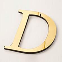 20cm 3D 金银色亚克力字母镜子墙贴 字母 Y 自粘家居装饰字母标志艺术贴纸 DIY 家居装饰贴纸 墙面装饰 房间装饰 墙镜 房间浴室装饰 客厅装饰 - 彩色 - 查看 62