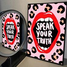 1pc Wild Leopard Tiger Vase Flower Girl Power Posters And Wall Art Canvas Painting Poster Decor Living Room Home Decoro No Frame