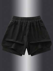 Women's Quick-Drying Yoga Shorts - Lightweight Breathable Training Sports Shorts, Women's Stretch Fitness Pants