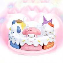 Sanrio Family Slice Cake Storage Box - Tabletop Cartoon Creative Decor [Cinnamon Dog] - Multicolor - View 3