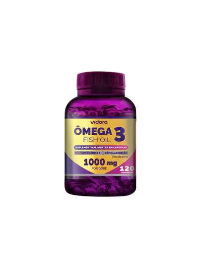 Vidora Omega 3 1000mg 120 Caps Gel