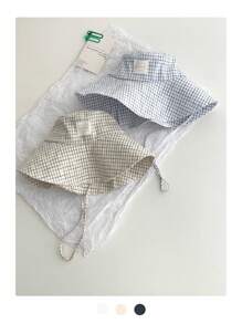 1pc Summer Vacation Fresh Big Brim Sun Hat For Women, Sweet Gingham Ribbon Foldable Beach Hat, With Love Patch, Outdoor Photography Sunshade Bucket Hat