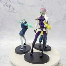 1pc Cyberpunk Street Style Plastic Action Figure Set: Cool Rusi, David And Rebeka, Perfect Ornament And Collectible, Exquisite Details And Expressions, Suitable For Anime Fans And Toy Collectors - Multicolor - View 2