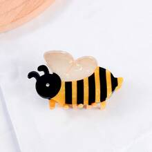 New Cute Bee Hair Claw Clips With Rhinestone, Creative Hair Claw Hair Accessories, Fashion Hair Claws Made Of Cute Plastic PVC For Spring, Summer, Autumn, Winter Hair Jaw Clip Hair Clamps Hair Clutch Hair Claw Clip Fall Hair Clip For Vacation Outfits Woman