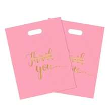 50pcs/Gift Packaging Bag Art Fresh And Simple Handheld Jewelry Bag Wrist Strap Shopping Bag