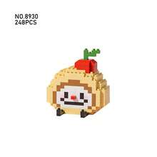 Children's Toys Mini Food Fast Food Building Blocks,Nano Diamond Building Block Educational DIY Assembly Toys,French Fries, Burgers, And Cola, Gourmet Kitchen Toy,Christmas Gift, Thanksgiving Gift, Birthday Gift - Multicolor - View 10