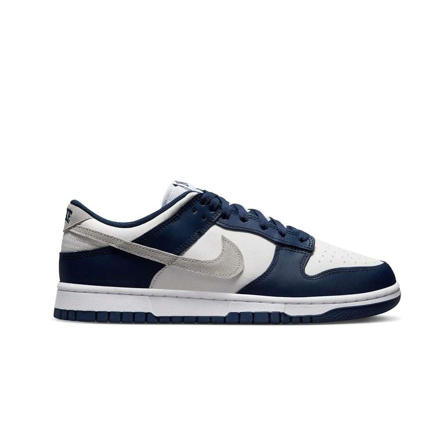 Nike Dunk Low - Navy Smoke grey White - View 1