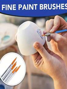 10pcs Fine Detail Painting Brush Art Craft Brush Set-Gifts For The Start Of School Season,Back To School,School Supplies