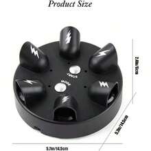 Roulette Party Game, Lucky Finger Shock Lie Detector, Electric Shock Thrill Game, Amusing Party Game Toy, Finger Vibrating Game Party Gift, Suitable For 2-6 Players, Novel Tabletop Game, Prank Toy For Adult & Teen Party Icebreaker, Truth Or Dare Ideal Toy - Multicolor - View 9