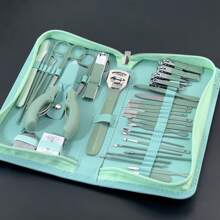 1Set Nail Clipper Set ,Stainless Steel Manicure Set, Nail Care Tools. ﻿
