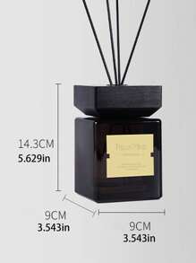 1 diffusore a bastoncini da 500ml/16,9 once, profumo di canna, fragranza per la famiglia, bottiglia decorazione per la casa, regalo adatto per il soggiorno, la camera da letto, l'ufficio e il bagno - elegante diffusore d'aria, tema natalizio.