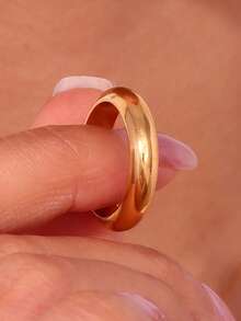 Customizable Wide Band Ring, Fashionable & Versatile, Suitable For Daily Wear By Women/Men, Engagement Ring, Valentine's Day Gift, Personalized Jewelry Gift