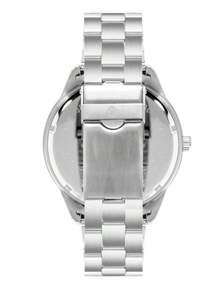 Reloj de Caballero Análogo de Alta Calidad con Movimiento Japonés - Diseño Elegante y Funcional  Este elegante reloj para caballero combina la precisión de un movimiento Quartz japonés de última tecnología con un diseño atemporal y sofisticado. Perfecto para el hombre moderno que valora la calidad y el estilo, este reloj es más que un accesorio, es una declaración de buen gusto.  Características destacadas:  Movimiento Japonés Quartz: Con una máquina de alta precisión, garantiza una medición exacta del tiempo, evitando retrasos o adelantos. La confiabilidad de los movimientos japoneses es mundialmente reconocida por su durabilidad y exactitud.  Diseño Análogo: Presenta una esfera clara y legible con números romanos o índices discretos, lo que le da un toque clásico y elegante que se adapta tanto a eventos formales como casuales.  Correa de Alta Calidad: La correa de este reloj está fabricada con materiales premium. - Azul - Ver 2