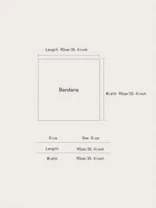 1pc Women Chain Print Fashionable Scarf For Daily Life Bandana,Hair Band,Head Band Ideal For Dressing Up Your Look,Scarfs For Woman, Head Wrap, Head Scarf