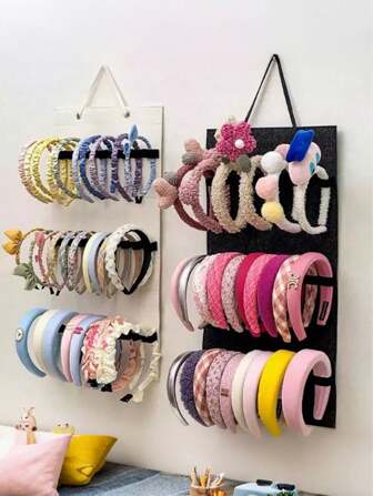 1 pezzo Portaoggetti per accessori per capelli per ragazze, supporto espositore per fasce per capelli per bambini/bambine, organizer da parete per fermagli/fasce per capelli, supporto per occhiali da sole