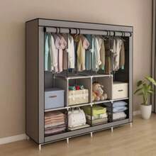 Foldable Wardrobe Clothes Organizer Decoteam - Cramelo - Xem 5