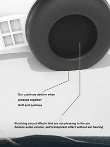 有线头带旋转可伸缩降噪 3.5 毫米运动音乐耳机手机通用 - 彩色 - 查看 7