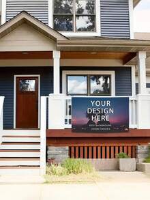 1 pezzo - Bandiera personalizzabile, telo di sfondo fotografico da esterno con 4 fori, dimensioni personalizzabili, durevole per pubblicità esterna, decorazione per feste e sfondo fotografico, possibilità di aggiungere slogan o foto, sfondo fotografico e display personalizzato unico, perfetto per decorazioni per feste, sfondo fotografico, adatto per qualsiasi occasione, regalo personalizzato, anniversario, laurea, inaugurazione casa, matrimonio, attività artistiche per bambini