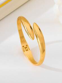 3pcs Fashion Asymmetric Metallic Water Drop And Snake-Shaped Bangle Bracelets, Personalized Geometric Abstract Design, Luxurious And Elegant Accessory Suitable For Women, Everyday Wear Or Holiday Gift