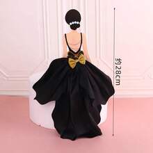 1pc Silhouette Cake Topper, Suitable For Party Occasions - Multicolor - View 6