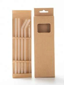 5 件装不锈钢吸管清洁刷，简约清洁刷，适用于家庭、厨房、浴室、家居、家居用品