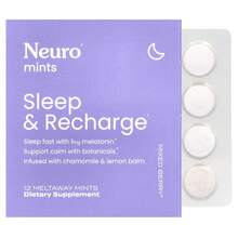 NeuroGum NeuroMints, Sleep & Recharge, Mixed Berry, 6 Packs, 12 Meltaway Mints Each - 其他 - 查看 1