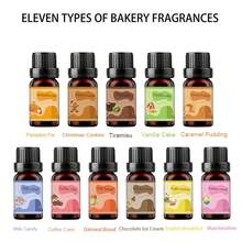 6 Piece Baking Bread Essential Oil Set For Diffuser, Aromatherapy Diffuser Humidifier Holiday Gift Recommendation - 10ML*6 - 查看 7