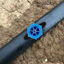 Adjustable Drip Irrigation Emitters - Pressure Compensating 8 L/H Micro Drip System Dripper Heads, Plastic Watering Dripper For Garden Lawn Watering, Connector(4L/H, Black) - Black - View 9