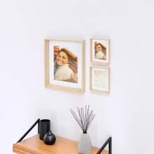 Well Home Marco de Fotos de MDF y cristal 20x4x25cm. Envió gratis24/72h - Camel - Ver 4