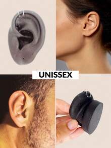 Piercing Earring Helix Claw Cartilage Fake Pressure Fit Silver Stainless Steel Waterproof - 1 Unit - Silver - View 3