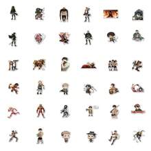 Crunchyroll 50PCS Officially Licensed Shingeki No Kyojin Sticker Cartoon High Quality Waterproof Decoration For Guitars Luggage Water Bottle Party Christmas Thanksgiving Supplies And Gifts