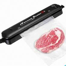 KLACK Maquina de Envasado al Vacío Sellador 220V/110V – conserva la frescura de tus alimentos por más tiempo - Entrega en 24/48 horas desde España - Negro - Ver 1