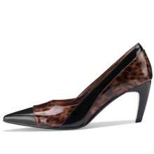 TDD Patent Leather Kitten Heels High Heels For Women Pointed Toe Pumps Closed Toe Dressy Comfortable Sexy Elegantes Wedding Slip On Formal Prom Sparkly 2.5 Inch Pump