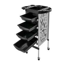 YUNRUX Storage Island & Carts - White - View 2